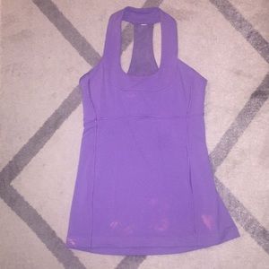 Color damaged lululemon tank